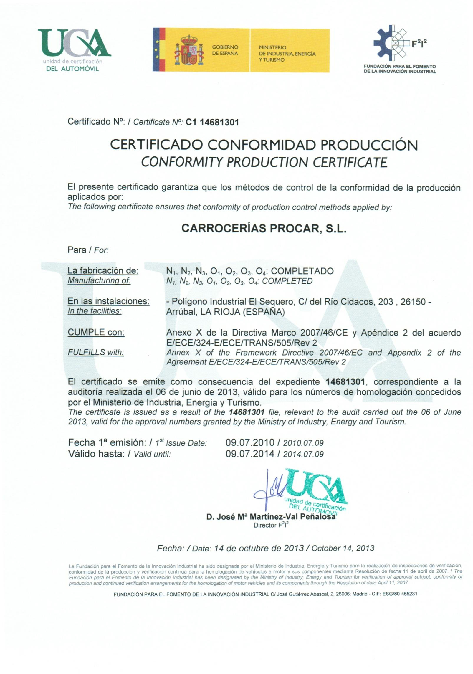 Certificados